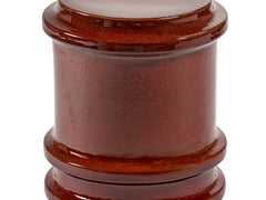 Pawn Side Table - Dark Red