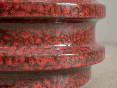 Pawn Side Table - Dark Red