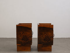 1930s Pair of Deco Bedsides