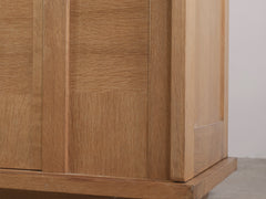 Oak Cabinet by Guillerme and Chambron