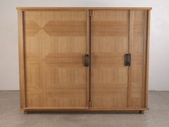 Oak Cabinet by Guillerme and Chambron