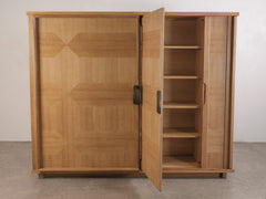 Oak Cabinet by Guillerme and Chambron