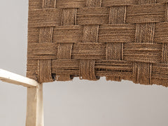 Augusto Romano Wood and Rope Armchair
