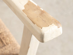 Augusto Romano Wood and Rope Armchair