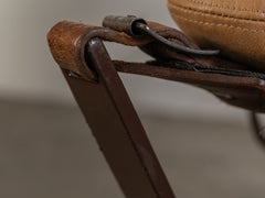 Sigurd Ressell Superstar Armchair in Biscotto Leather