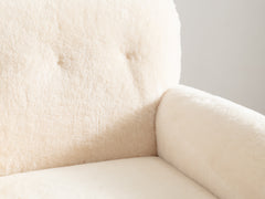 1960s Sheepskin Armchair