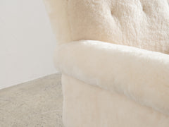 1960s Sheepskin Armchair
