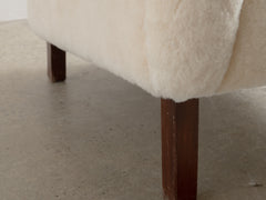 1960s Sheepskin Armchair
