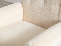 1960s Sheepskin Armchair