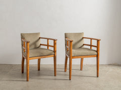1930s Beech Bridge Armchair