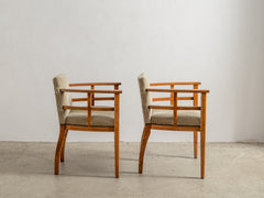 1930s Beech Bridge Armchair