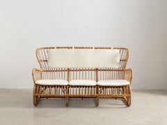 1960s Rattan Lounge Set