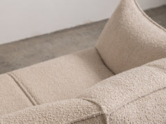 2 Seater Le Bambole Sofa for B&B Italia in Nougat Boucle