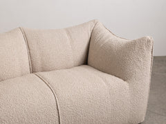 2 Seater Le Bambole Sofa for B&B Italia in Nougat Boucle
