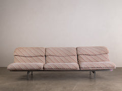 Wave 3 Seat Sofa by Giovanni Offredi for Saporiti Italia