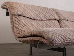 Wave 3 Seat Sofa by Giovanni Offredi for Saporiti Italia