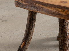 Italian Wooden Stool 01