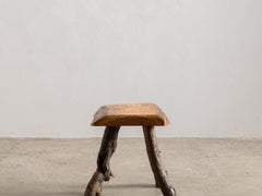 Italian Wooden Stool 01