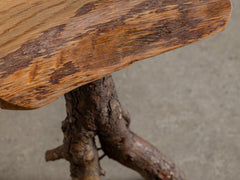 Italian Wooden Stool 01