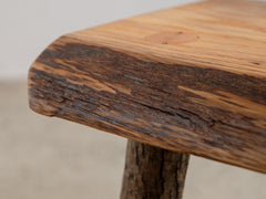 Italian Wooden Stool 01