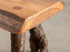 Italian Wooden Stool 01