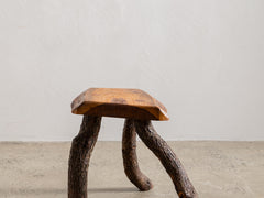 Italian Wooden Stool 04