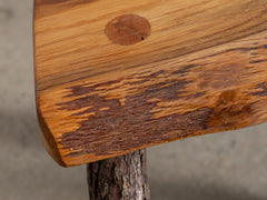 Italian Wooden Stool 04
