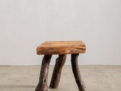 Italian Wooden Stool 04