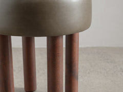 1960's Italian Stool in Tiger Beat