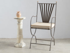 Alabaster Gun Barrel Pedestal