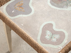 Augusto Romano Wood and Rope Table