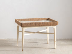 Augusto Romano Wood and Rope Table
