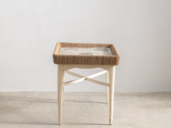 Augusto Romano Wood and Rope Table