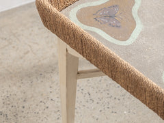 Augusto Romano Wood and Rope Table