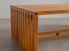 Ara Low Table by Lella & Massimo Vignelli