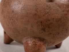Pre-Columbian Tri-Footed Terracotta Pot