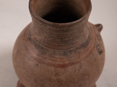 Pre-Columbian Tri-Footed Terracotta Pot