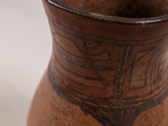 Pre-Columbian Baluster Terracotta Pot