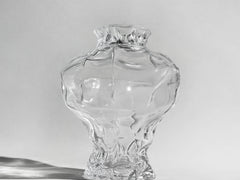 Ammonit Vase, Large - Clear