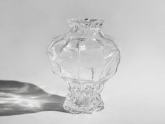 Ammonit Vase, Large - Clear