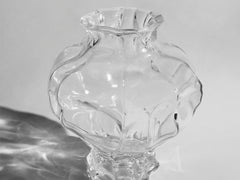 Ammonit Vase, Large - Clear
