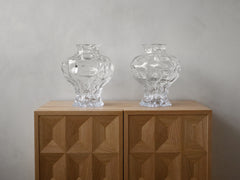 Ammonit Vase, Large - Clear