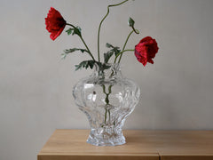 Ammonit Vase, Large - Clear