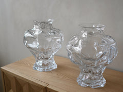 Ammonit Vase, Large - Clear