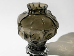 Ammonit Vase, Large - Smoke