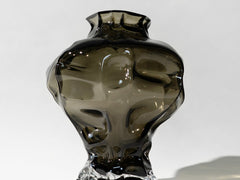Ammonit Vase, Large - Smoke