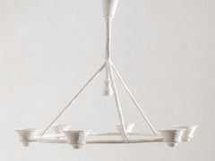Contemporary Plaster Chandelier - Cyclade