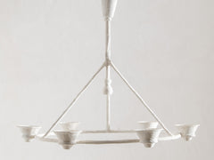 Contemporary Plaster Chandelier - Cyclade