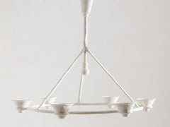 Contemporary Plaster Chandelier - Cyclade