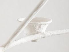 Contemporary Plaster Chandelier - Cyclade